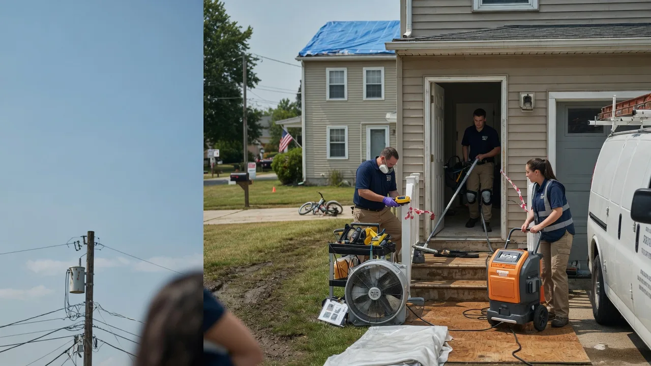 Water Damage Repair in Peterstown, WV near me